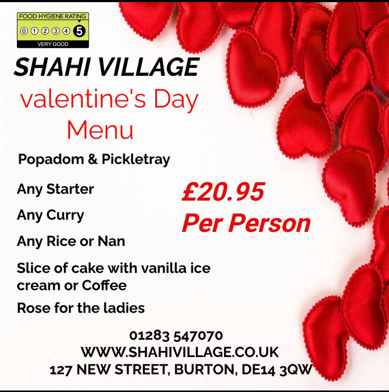 valentines special offer